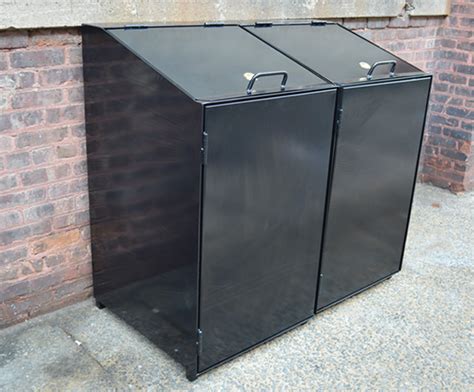 metal trash enclosure|residential trash enclosures.